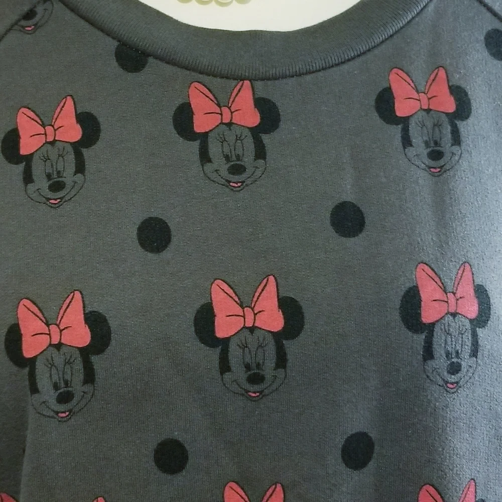 Disney Minnie Mouse Crewneck Sweatshirt - Picture 3 of 11